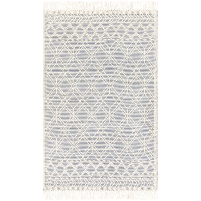 Foundry Select Surya Southwestern Handmade Flatweave Wool Ivory Area Rug Wayfair